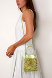 Staud Lila Mini Bag in Matcha