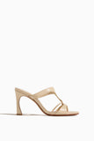 Alexandre Birman Mimi 85 High Heel Mule in Eggshell