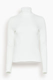 Flore Flore Dinah Turtleneck in White