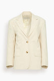 Dries Van Noten Birdy Jacket in Ecru