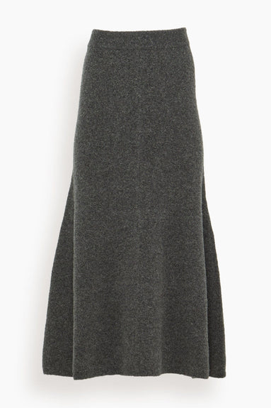 Clea Skirts Marta Boucle Skirt in Charcoal