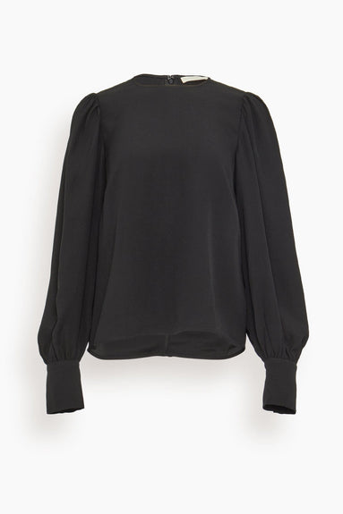 Ulla Johnson Tops Lilliana Blouse in Noir