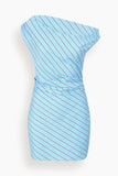 Staud Phare Mini Dress in Sunday Stripe