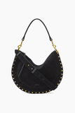 Isabel Marant Oskan Soft Zip Bag in Black