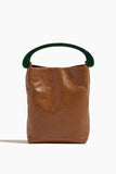 Dries Van Noten Micro Leather Bag in Tan