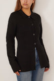 Apiece Apart Betti Knit Cardi in Black