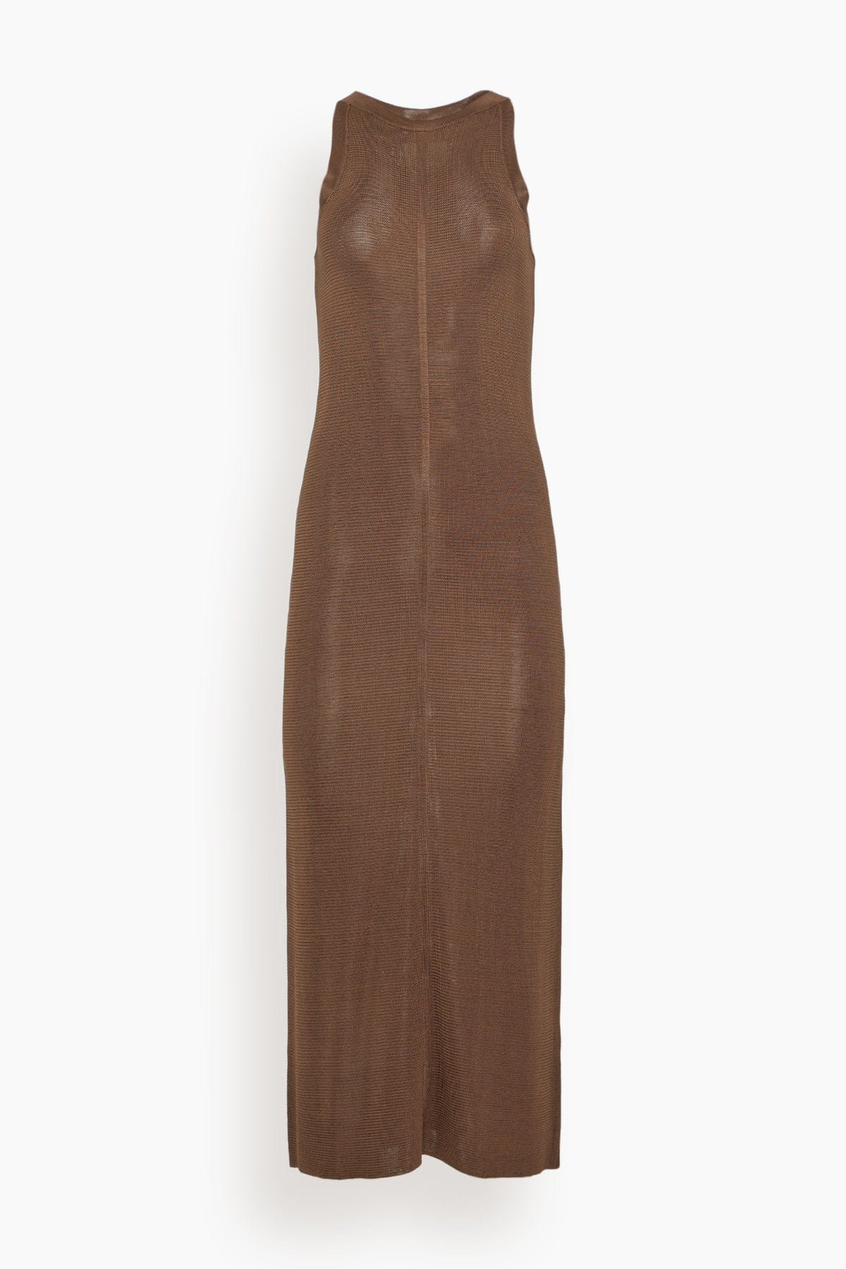 loulou maxi dress Loulou de Saison Pablo Maxi Dress in Brown – Hampden Clothing
