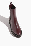Alexandre Birman Christina 45 Boot in Cherry Lacquer