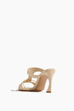 Alexandre Birman Mimi 85 High Heel Mule in Eggshell