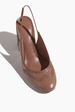 Alexandre Birman Slingback Brogue Pump 85 in Roma