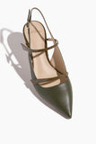 Alexandre Birman Tita 60 Slingback in Olivine