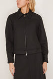 Bite Studios Jackets Tailored Wool Zip Jacket in Black Bite Studios Tailored Wool Zip Jacket in Black