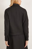 Bite Studios Jackets Tailored Wool Zip Jacket in Black Bite Studios Tailored Wool Zip Jacket in Black