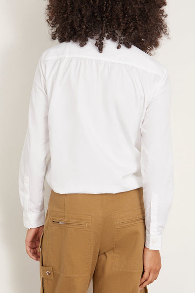 Bourrienne Paris Tops Altitude Shirt in White Bourrienne Paris Altitude Shirt in White