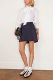 Bourrienne Paris Tops Comtesse Shirt in White Bourrienne Paris Comtesse Shirt in White