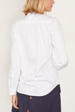 Bourrienne Paris Tops Comtesse Shirt in White Bourrienne Paris Comtesse Shirt in White