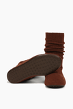 Hampton Strolls Cashmere Shoe in Hazelnut