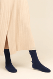 Brave Pudding Hampton Strolls Cashmere Shoe in Marine