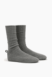 Hampton Strolls Cashmere Shoe in Steel