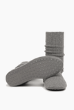 Hampton Strolls Cashmere Shoe in Steel