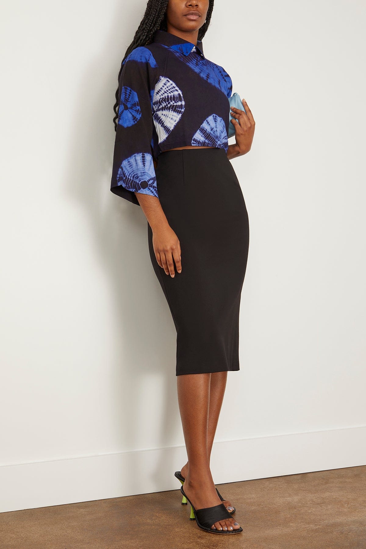 Busayo Tops Adedara Top in Blue-Multi Busayo Adedara Top in Blue-Multi
