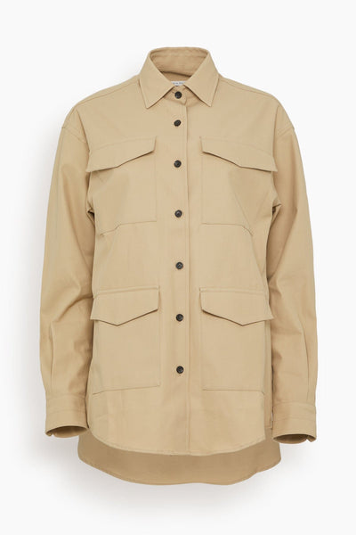 Cargo Jacket in Khaki