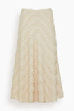 Tanya Taylor Skirts Maxine Skirt in Cream (TS)