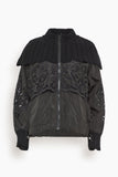 Sea Jackets Dahlia Eyelet Windbreaker in Black SEA Dahlia Eyelet Windbreaker in Black