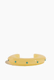 Lizzie Fortunato Bracelets Ridge Cuff in Dotted Lemon Yellow Ridge Cuff in Dotted Lemon Yellow
