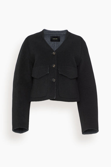 Rachel Comey Jackets Derby Jacket in Black/Grey Rachel Comey Derby Jacket in Black/Grey