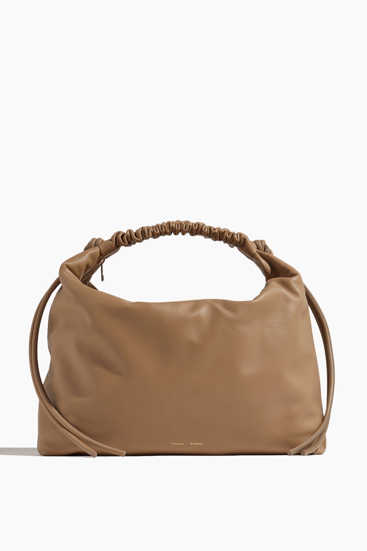 Proenza Schouler Handbags Shoulder Bags Large Drawstring Shoulder Bag in Mushroom