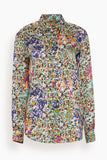 Tanaka Tops Western Dress Shirt in Bloom Western Dress Shirt in Bloom