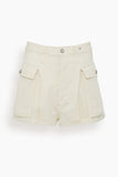 R13 Shorts Bubble Skort in Natural
