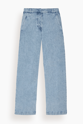 Carpenter Denim Pant in Light Blue Wash