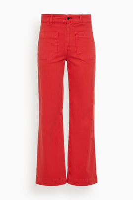 Sailor Pant in Lips Red