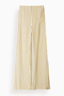 Stroll Silk Pant in Monday Stripe
