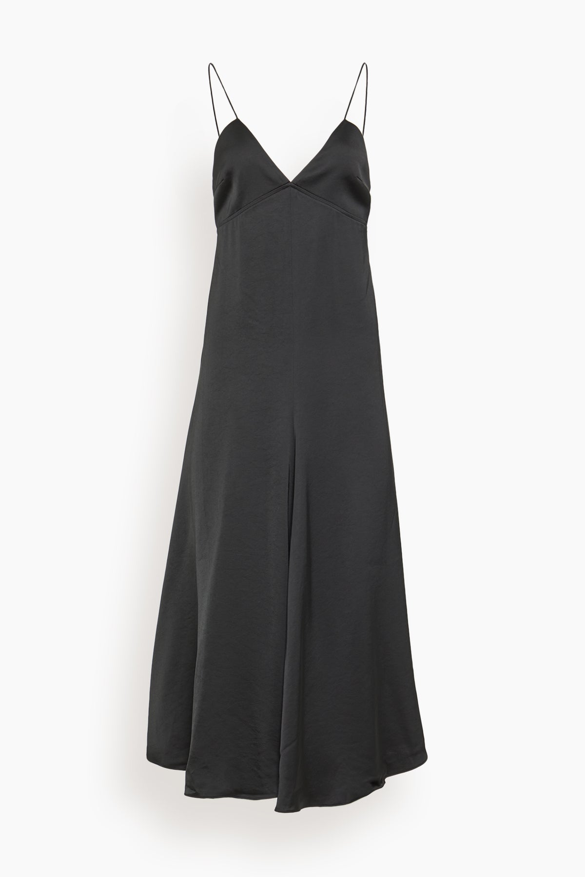 Fallon Open Back Slip Dress, Black Black / S by Saint Art NY Fallon Open Back Slip Dress, Black Black / S by Saint Art NY