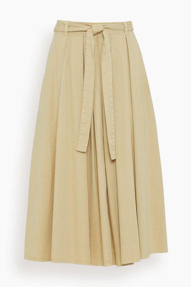 Xirena Skirts Bellan Skirt in Khaki Gold