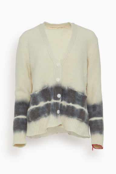 Raquel Allegra Sweaters Evans Cardigan in Cream Raquel Allegra Evans Cardigan in Cream