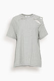 Interior Tops The Mandy T-Shirt in Gray