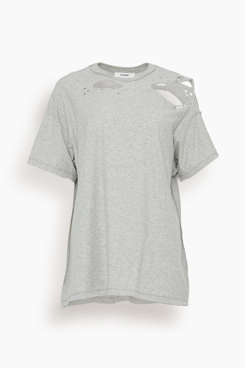 Interior The Mandy T-Shirt in Gray – Hampden Clothing