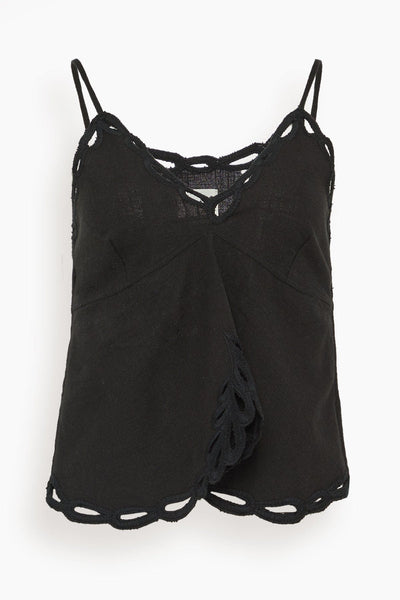 Tomeki Top in Faded Black