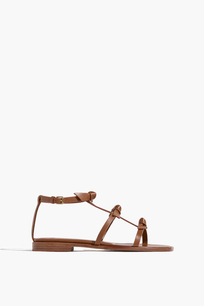 Slim Lolita Flat Sandal in Espresso