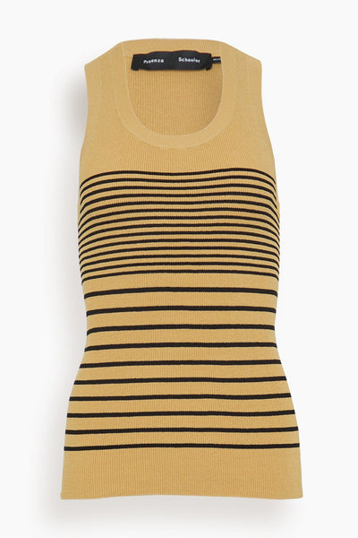 Roberts Top in Khaki Multi