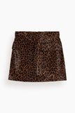 Plan C Skirt in Leopard Print