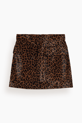 Skirt in Leopard Print