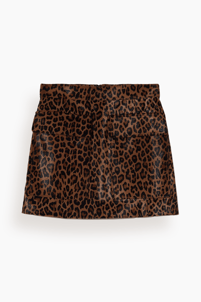 Skirt in Leopard Print