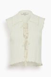 Sea Tops Abbie Knit Vest in Cream Abbie Knit Vest in Cream