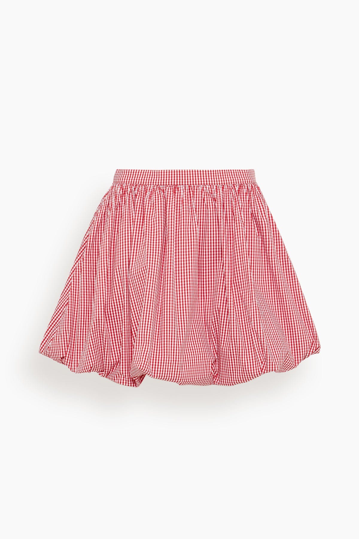 Hunter Bell Kinsley Bubble Skirt in Carmine Check