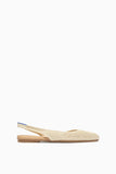 Rothy's The Almond Slingback in Off White Mesh